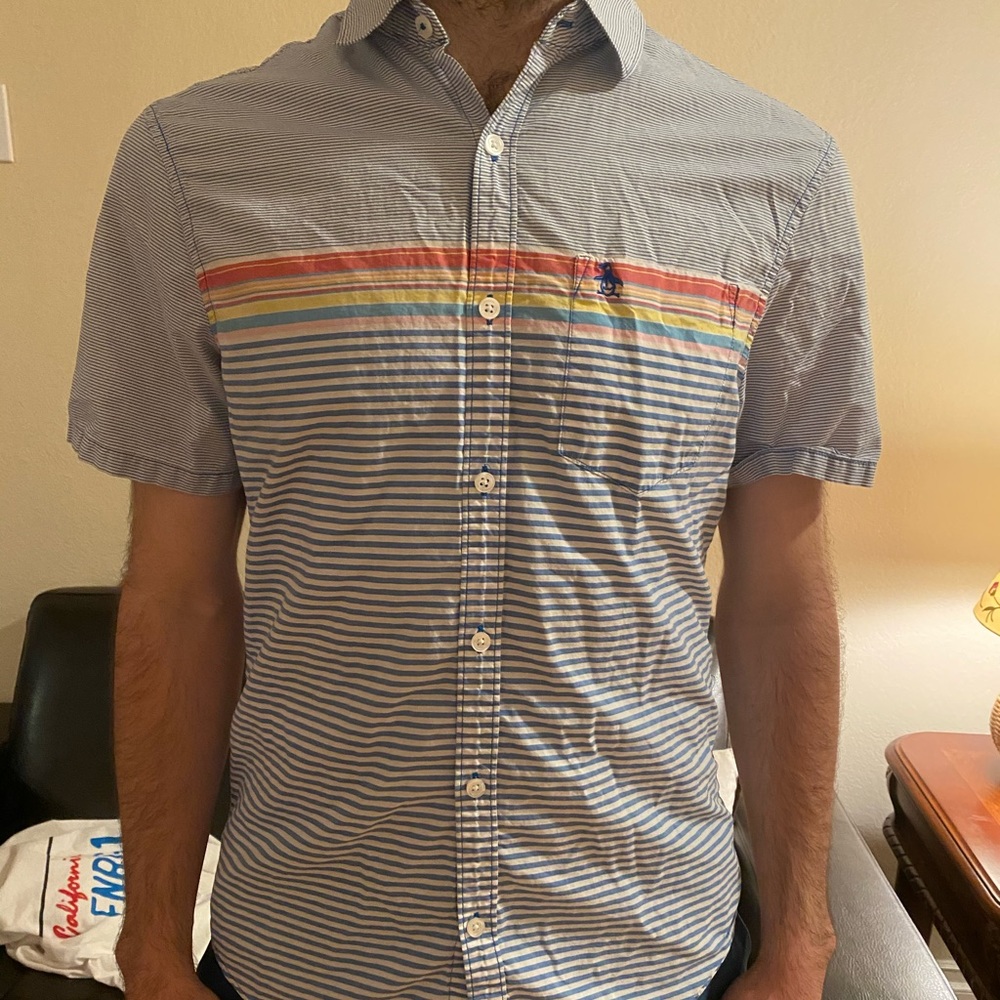 Stylish slim fit, casual dress shirt